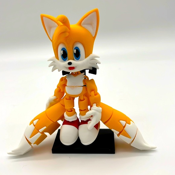 Toys | Articulated Tails From Sonic 3dprinted Fidget Toy Fun ...